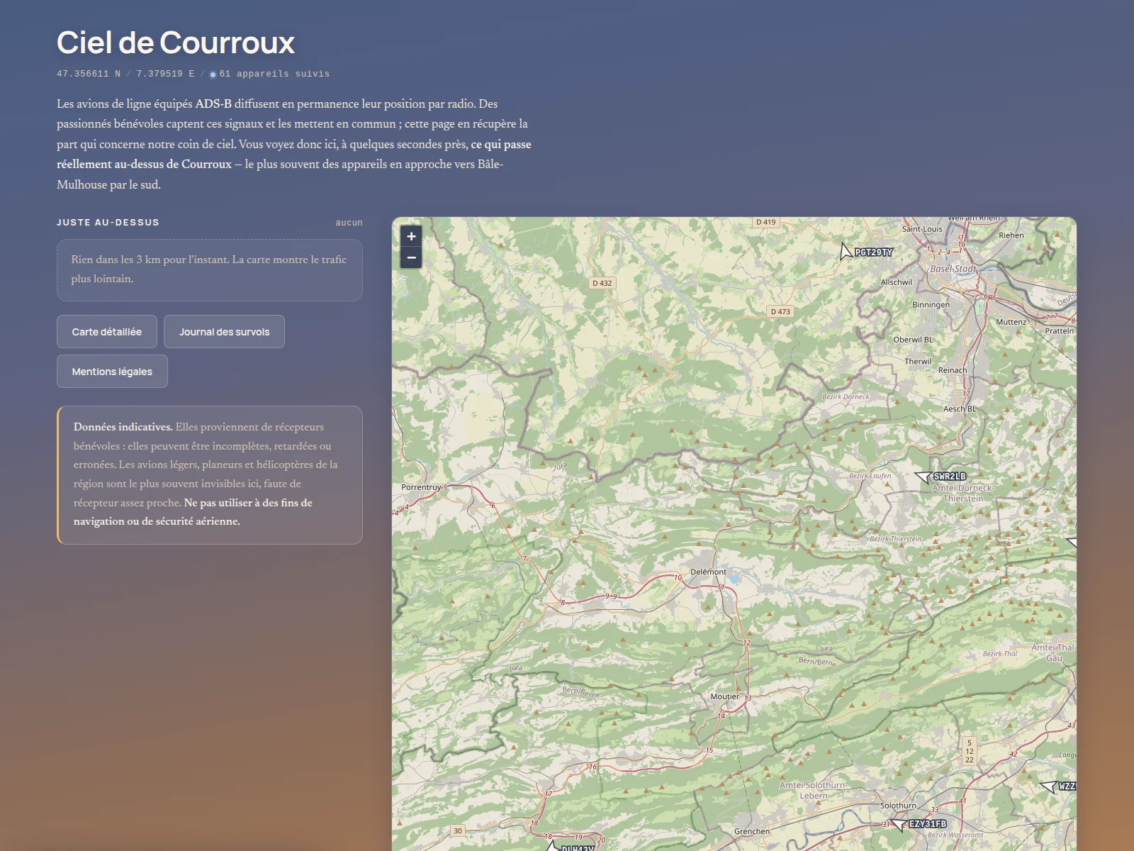 Ciel de Courroux : savoir enfin quel avion passe au-dessus du village
